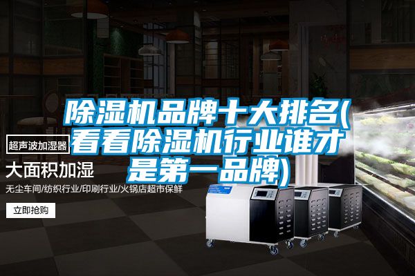 除濕機品牌十大排名(看看除濕機行業誰才是第一品牌)