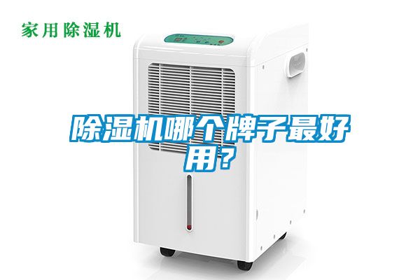 除濕機哪個牌子最好用？