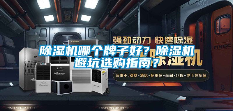 除濕機哪個牌子好？除濕機避坑選購指南？