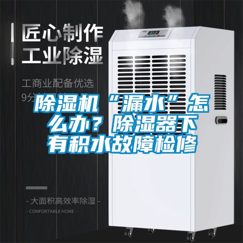除濕機“漏水”怎么辦？除濕器下有積水故障檢修