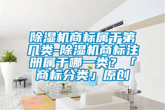除濕機商標屬于第幾類-除濕機商標注冊屬于哪一類？「商標分類」原創