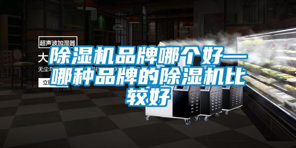 除濕機品牌哪個好—哪種品牌的除濕機比較好