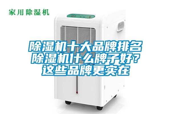 除濕機十大品牌排名除濕機什么牌子好？這些品牌更實在