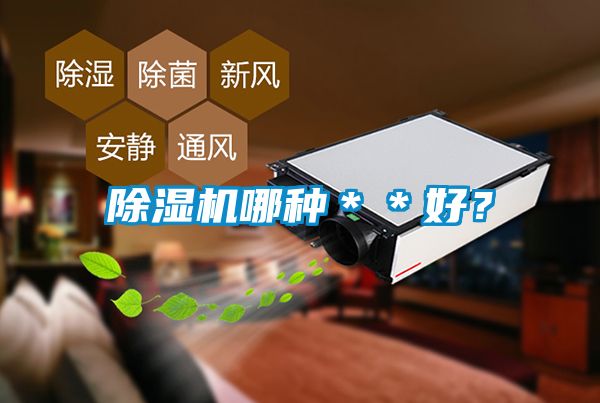 除濕機哪種＊＊好？