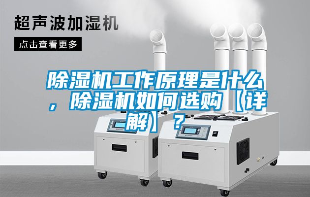 除濕機工作原理是什么，除濕機如何選購【詳解】？