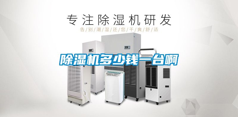 除濕機多少錢一臺啊