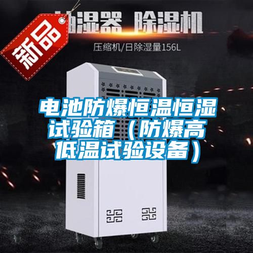 電池防爆恒溫恒濕試驗(yàn)箱（防爆高低溫試驗(yàn)設(shè)備）