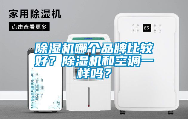 除濕機哪個品牌比較好？除濕機和空調一樣嗎？