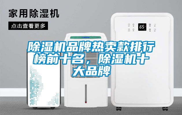 除濕機品牌熱賣款排行榜前十名，除濕機十大品牌