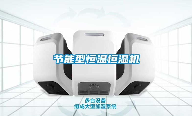 節能型恒溫恒濕機