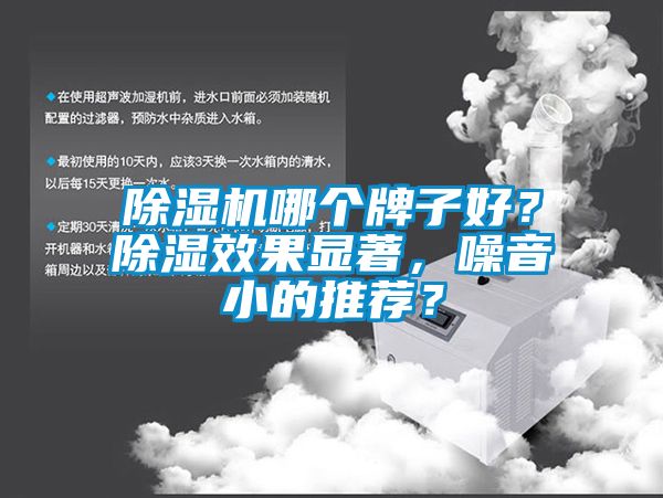除濕機哪個牌子好？除濕效果顯著，噪音小的推薦？