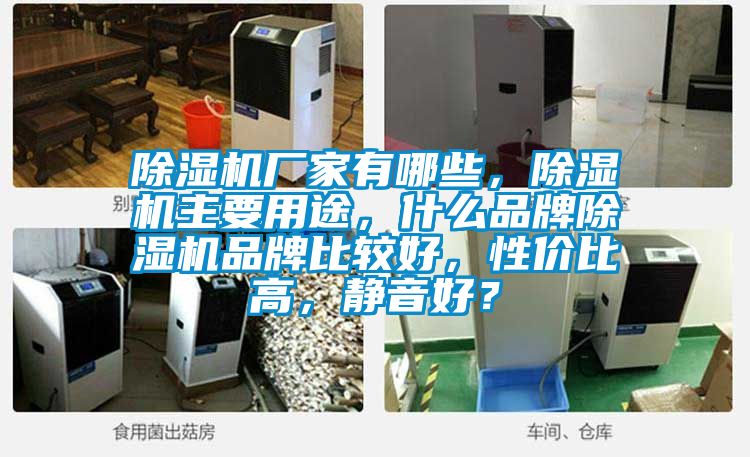除濕機廠家有哪些，除濕機主要用途，什么品牌除濕機品牌比較好，性價比高，靜音好？