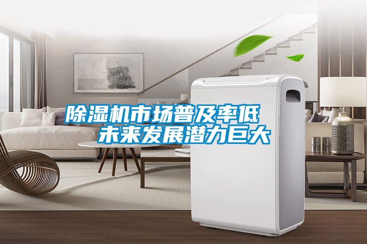 除濕機市場普及率低   未來發展潛力巨大