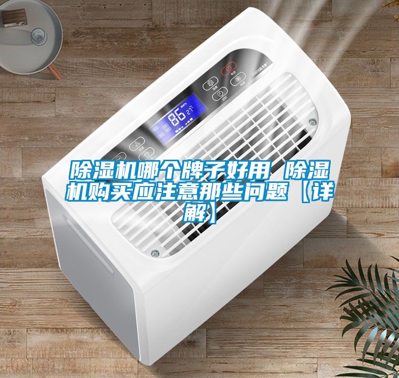 除濕機哪個牌子好用 除濕機購買應注意那些問題【詳解】