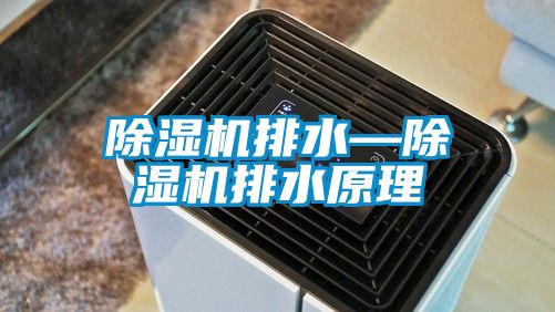 除濕機排水—除濕機排水原理