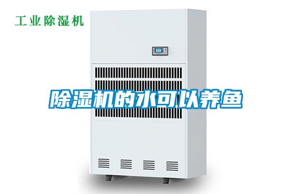 除濕機的水可以養魚