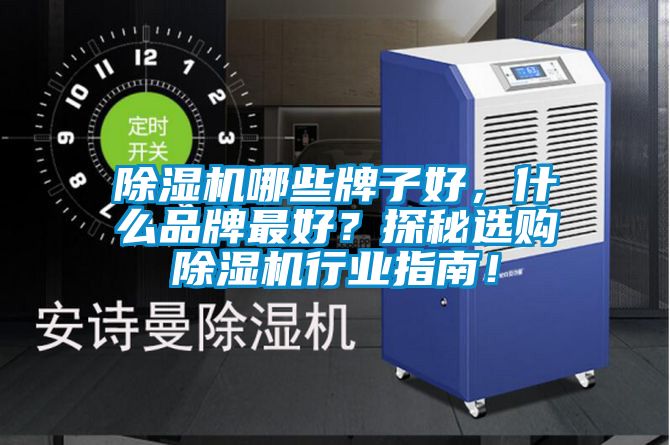 除濕機(jī)哪些牌子好，什么品牌最好？探秘選購(gòu)除濕機(jī)行業(yè)指南！