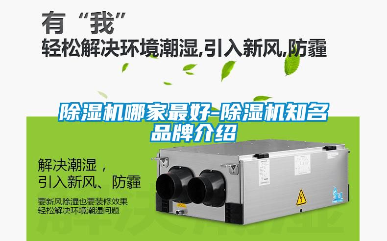 除濕機哪家最好-除濕機知名品牌介紹
