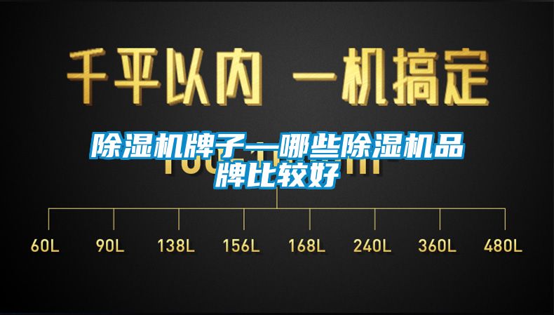 除濕機牌子—哪些除濕機品牌比較好