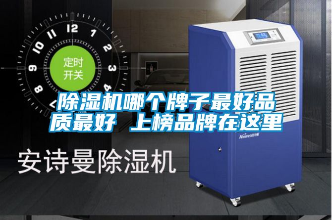 除濕機(jī)哪個(gè)牌子最好品質(zhì)最好 上榜品牌在這里