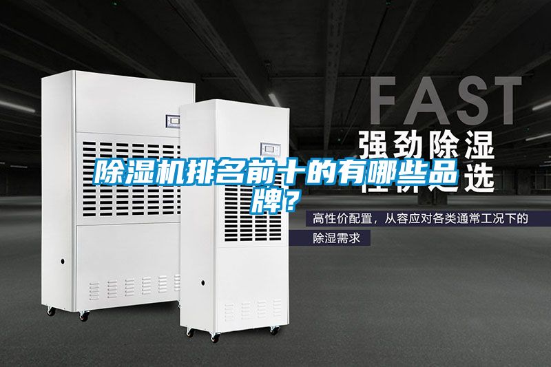 除濕機排名前十的有哪些品牌？