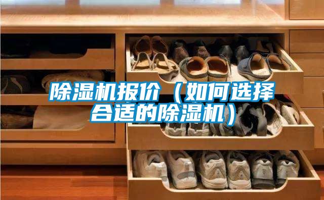 除濕機報價（如何選擇合適的除濕機）