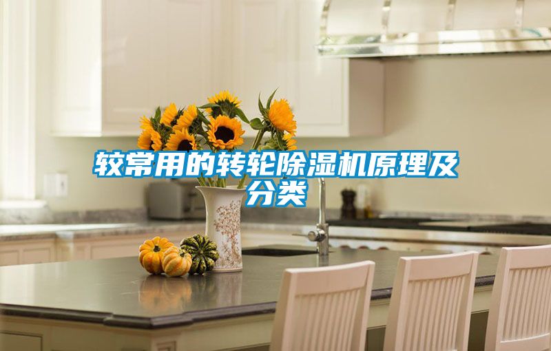 較常用的轉(zhuǎn)輪除濕機原理及分類