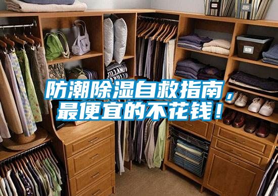 防潮除濕自救指南，最便宜的不花錢(qián)！