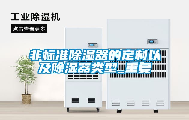 非標準除濕器的定制以及除濕器類型_重復