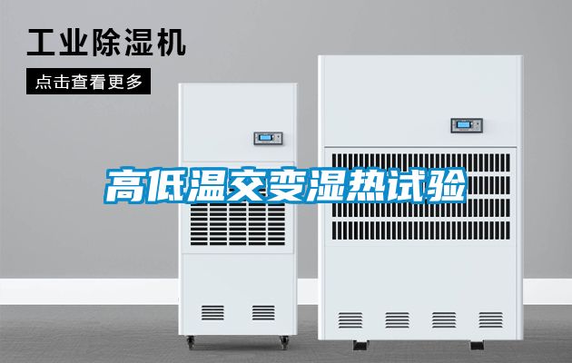 高低溫交變濕熱試驗