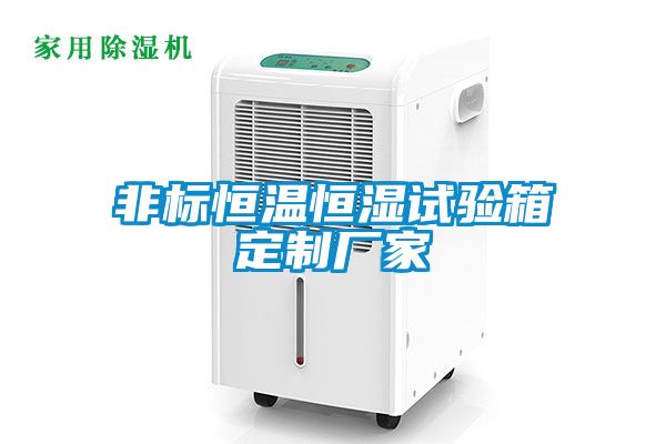 非標恒溫恒濕試驗箱定制廠家