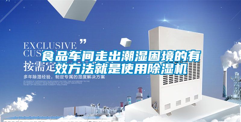 食品車間走出潮濕困境的有效方法就是使用除濕機