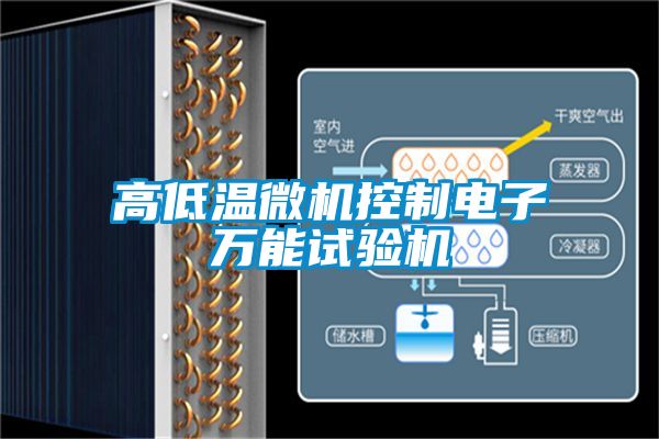 高低溫微機(jī)控制電子萬能試驗(yàn)機(jī)