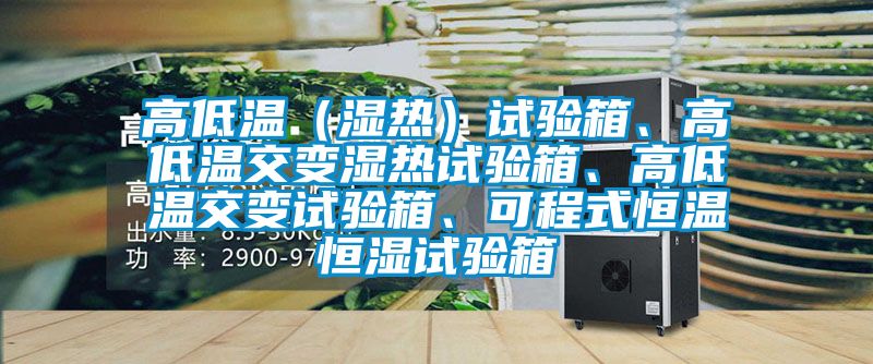 高低溫（濕熱）試驗(yàn)箱、高低溫交變濕熱試驗(yàn)箱、高低溫交變?cè)囼?yàn)箱、可程式恒溫恒濕試驗(yàn)箱
