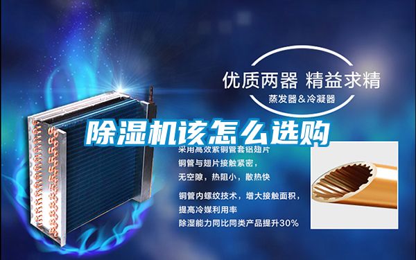 除濕機該怎么選購