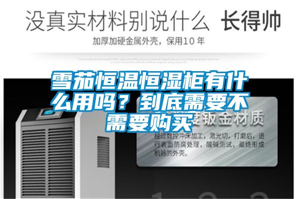 雪茄恒溫恒濕柜有什么用嗎？到底需要不需要購買