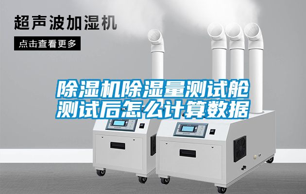 除濕機除濕量測試艙測試后怎么計算數據