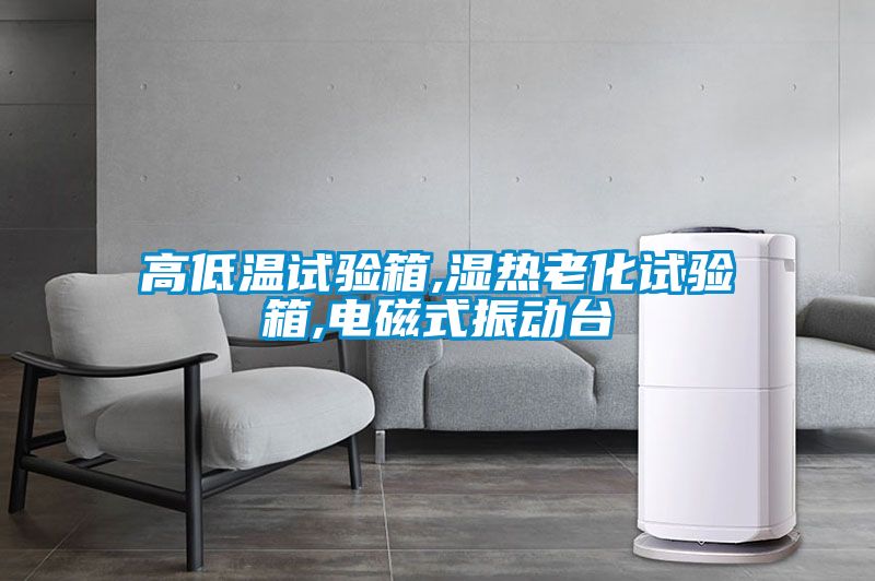 高低溫試驗箱,濕熱老化試驗箱,電磁式振動臺
