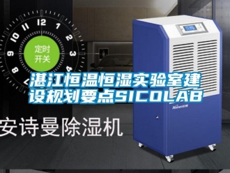 知識百科湛江恒溫恒濕實驗室建設規劃要點SICOLAB