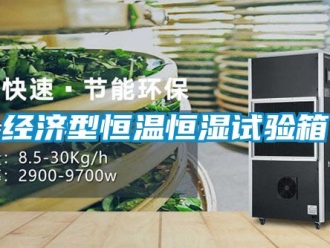 知識百科經濟型恒溫恒濕試驗箱