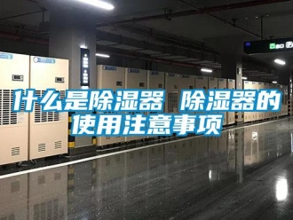 行業新聞什么是除濕器 除濕器的使用注意事項