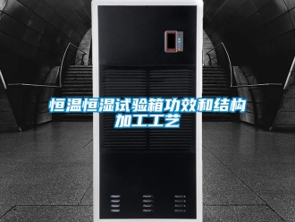 知識(shí)百科恒溫恒濕試驗(yàn)箱功效和結(jié)構(gòu)加工工藝