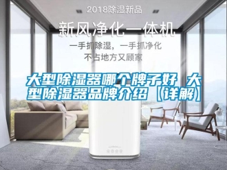 行業(yè)新聞大型除濕器哪個(gè)牌子好 大型除濕器品牌介紹【詳解】