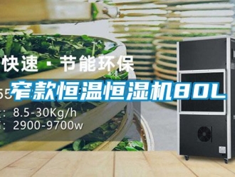 知識百科窄款恒溫恒濕機80L