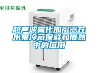 企業新聞超聲波霧化加濕器在水果冷藏保鮮和催熟中的應用