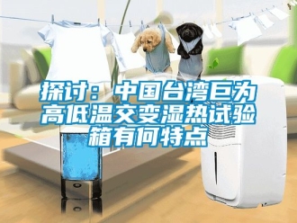 常見問題探討：中國臺灣巨為高低溫交變濕熱試驗箱有何特點