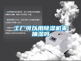 行業新聞工廠可以用除濕機來抽濕嗎