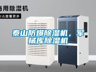 企業(yè)新聞泰山防爆除濕機(jī)，軍械庫(kù)除濕機(jī)