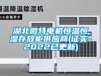 知識(shí)百科湖北微特電機(jī)恒溫恒濕存放柜供應(yīng)商(證實(shí)-2022已更新)