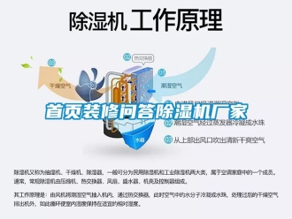 企業(yè)新聞首頁裝修問答除濕機廠家